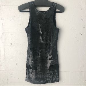 ALLSAINTS hand embellished sequin dress